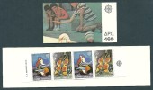 Greece 1989 Europa Booklet 2 Sets 2-side Perforation - Carnets