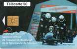 TELECARTE   MONACO-BOBSLEIGH - Monaco