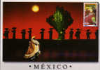 MEXIQUE.  Ballets Folkloriques Mexicains. Une Belle Carte-maximum - Dance
