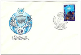 Russia USSR 1982 Cosmos Rocket The Second Conference On The Exploration Of Space Vienna - FDC