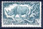 AEF 1947: N°212a ** (YT208) Variété De Couleur: Bleu-vert Au Lieu De Bleu (R) - Unused Stamps