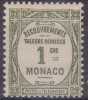 £7 - MONACO - TAXE N° 13 - NEUF Avec Charnière - Impuesto