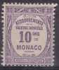 £7 - MONACO - TAXE N° 14 - NEUF Avec Charnière - Strafport