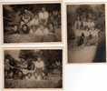 Lot De 3 Photos Camp Louvetaux à CURIENNE (Savoie) Camp EDF En 1943 - Movimiento Scout