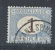 1870-74 REGNO USATO SEGNATASSE 1 LIRA - RR8436 - Portomarken