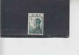 IRLANDA  1953 -Yvert  120° - Emmet - Used Stamps