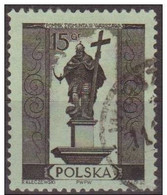 Polonia 1955 Scott 670 Sello º Monumentos De Varsovia Sigismund III Michel 909 Yvert 804 Polska Stamps Timbre Pologne - Gebruikt