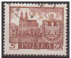 Polonia 1960 Scott 947 Sello º Ciudades Historicas Gniezno Michel 1188 Yvert 1052 Polska Stamp Timbre Pologne Briefmarke - Gebruikt