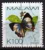 MALAWI - 2002 YT 712 USED FARFALLE - Malawi (1964-...)