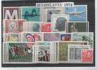 1974-YU   JUGOSLAVIJA JUGOSLAWIEN JUGOSLAVIA YEAR COMPLETE NEVER HINGED - Full Years