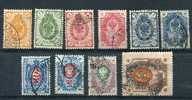 Finland 1891 Sc 46-3,55-6  Mi 35-2,44-5 Used Cv $231 - Gebraucht