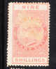 New Zealand 1882 Queen Victoria Postal Stamp Duty 9sh Used - Used Stamps