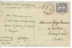 N°237 CAD DAGUIN JUMELE EU         Vers    FONTENAY LE COMTE      Le 07 JUILLET 1930 - Cartas & Documentos