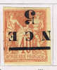 Nouvelle Caledonie 1881, Surchargé - Yv N° 6a, /Maury  7e, Et Surcharge /incomplete /déplacée/d&eac - Unused Stamps