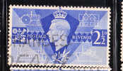 Great Britain 1946 Return To Peace At The Close Of WWII 2 1/2p Used - Used Stamps