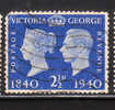 Great Britain 1940 Centenary Of The Postage Stamp 2 1/2p Used - Usados