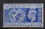 GB 1948 KGV1 2 1/2d OLYMPIC GAMES USED STAMP SG 495 (79) - Usados