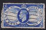 GB 1949 KGV1  2 1/2d Universal Postal Union Used Stamp SG 499 ( 206 ) - Usados