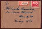 Austria,registered Lettert,Marburg (Drau,Steierm),to Wien,via Cancell:Uscie Zielone, 20.09.1943 ,as Scan - Covers & Documents