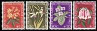 (01) NL New Guinea  Flowers / Fleurs / Blumen / Bloemen / Flora  ** / Mnh  Michel 57-60 - Nederlands Nieuw-Guinea