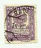 1933 - Polonia Servizio 17 Stemma C678   ------ - Dienstmarken