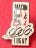 Pin´s MACON LUGNY . Tour De France . 1991 . Cyclisme Cycle Vélo - Radsport