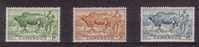 Kameroen Postfris (R) 1946 Mi Nr 270-272 Animals Cow - Unused Stamps