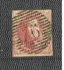 BELGIE  N° 12A   MEDAILLON 1858 GESTEMPELD Met 76 - 1858-1862 Medaillen (9/12)