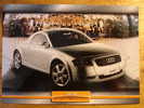 AUDI TT - FICHE VOITURE GRAND FORMAT (A4) - 1998 - Auto Automobile Automobiles Voitures Car Cars - Coches