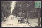 CPA  ANCIENNE- FRANCE- GOURNAY-SUR-MARNE (93)- L'AVENUE RABUTEAU AVEC BELLE ANIMATION D'ENFANTS ET CHIEN - Gournay Sur Marne