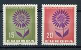 Allemagne ** N° 313/314  - Europa 1964. - 1964