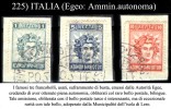 Italia-OS--F00225 - 1912 - Amministrazione Autonoma (o) - Solo Una Serie, A Scelta - Qualità A Vostro Giudizio. - Egée (Admin. Autonome)