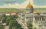 USA – United States – Pennsylvania State Capitol, Harrisburg , Pa - Unused Linen Postcard [P4172] - Harrisburg