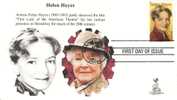 Helen Hayes First Day Cover, W/ 4-bar Killer Cancel, From Toad Hall Covers! - 2011-...