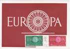 Carte Maximum , Premier Jour  Paris Europa - Sonstige & Ohne Zuordnung