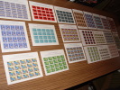 LOT DE 21  EUROPA CEPT MINI FEUILLETS KLEINBOGEN NSC / MNH (**)  LIECHTENSTEIN SHEETS - Collections