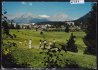 Crans-Montana : Joueurs De Golf ; Vers 1976 ; Grand Format (5487) - Crans-Montana