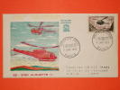 FRANCE 1er JOUR 1958- PA 37 Alouette Sur Enveloppe.  Superbe - 1927-1959 Storia Postale