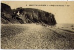 BERNEVAL-sur-Mer  -  La  Plage Et Les Falaises - Berneval