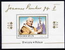 POLAND 1983 Papal Visit Block  MNH / **.  Michel Block 91 - Neufs