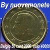 BELGIO BELGIQUE 50 CENT 2000 DA DIVISIONALE BU FDC RARITA´ SOLO 40.000 ESEMPLARI - België