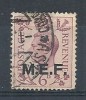 1943-47 OCC. INGLESE MEF USATO 6 P - RR8783 - Britische Bes. MeF