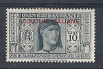 1932 EMISSIONI GENERALI DANTE 10 CENT MH * - RR8785 - Amtliche Ausgaben