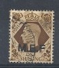 1943-47 OCC. INGLESE USATO MEF 1 S - RR8786 - Britische Bes. MeF