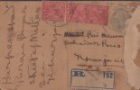 Br India King George V, Postal Card, Registered, India As Per The Scan - 1911-35 Koning George V