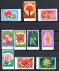 1966 Fleurs  Flowers  Blumen , 148 / 157 Nd** Bords De Feuille - Neufs