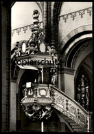 ÄLTERE POSTKARTE DOM ZU HAVELBERG KANZEL VON 1693 Pulpit Chaire à Prêcher Engel Angel Angels Kirchenfenster Postcard AK - Havelberg