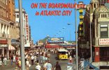 17230    Stati  Uniti,  On The  Boardwalk  In  Atlantic  City,  NV  (scritta) - Atlantic City