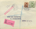 1931 Lettre De Attarin Vers London, Recommande. Cachet Au Dos D'Alexandrie. Cover - Storia Postale