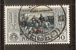 1932 SIMI GARIBALDI 50 CENT USATO - RR2029 - Egeo (Simi)